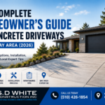 concrete driveway